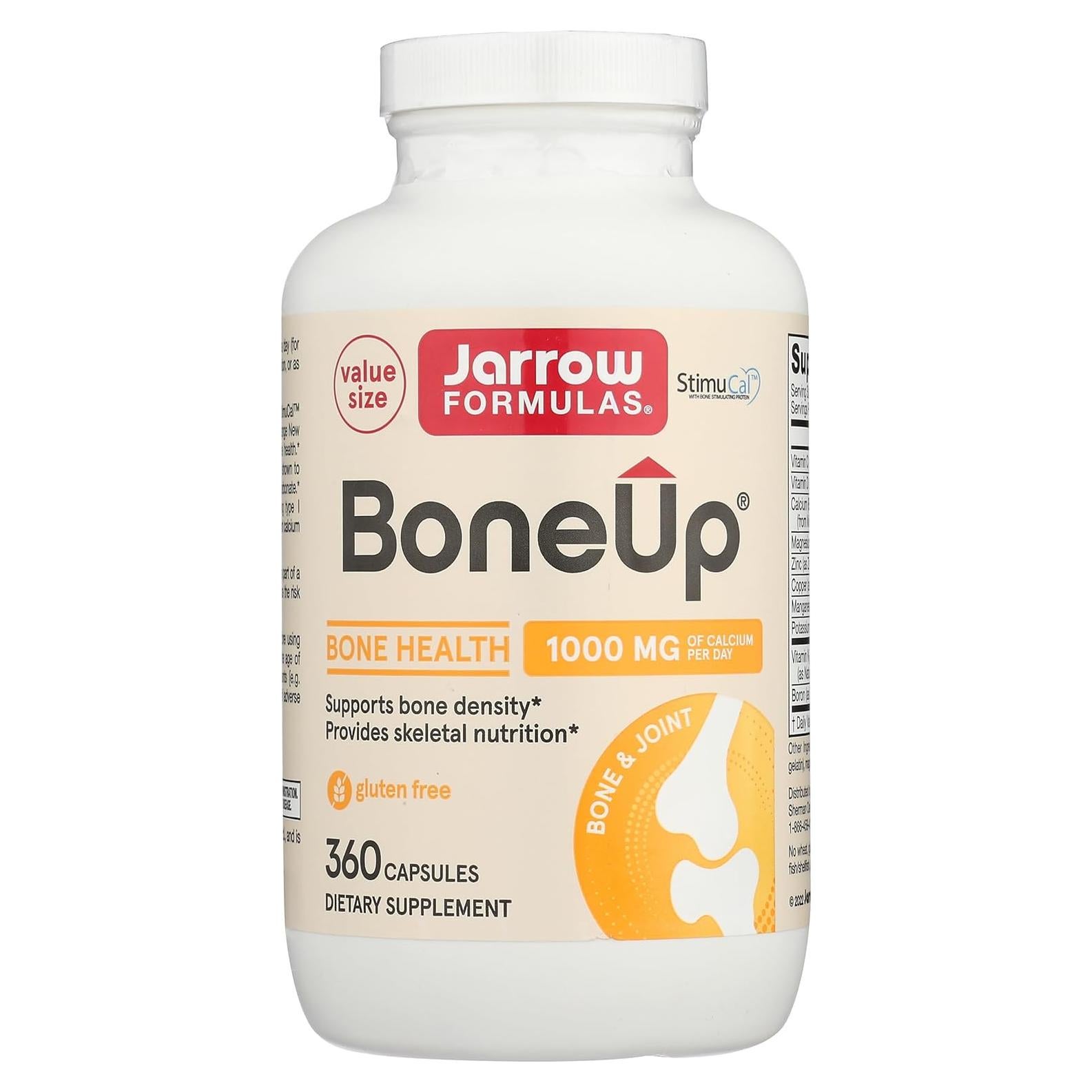 Jarrow Formulas BoneUp - 360 Cápsulas de Salud Ósea