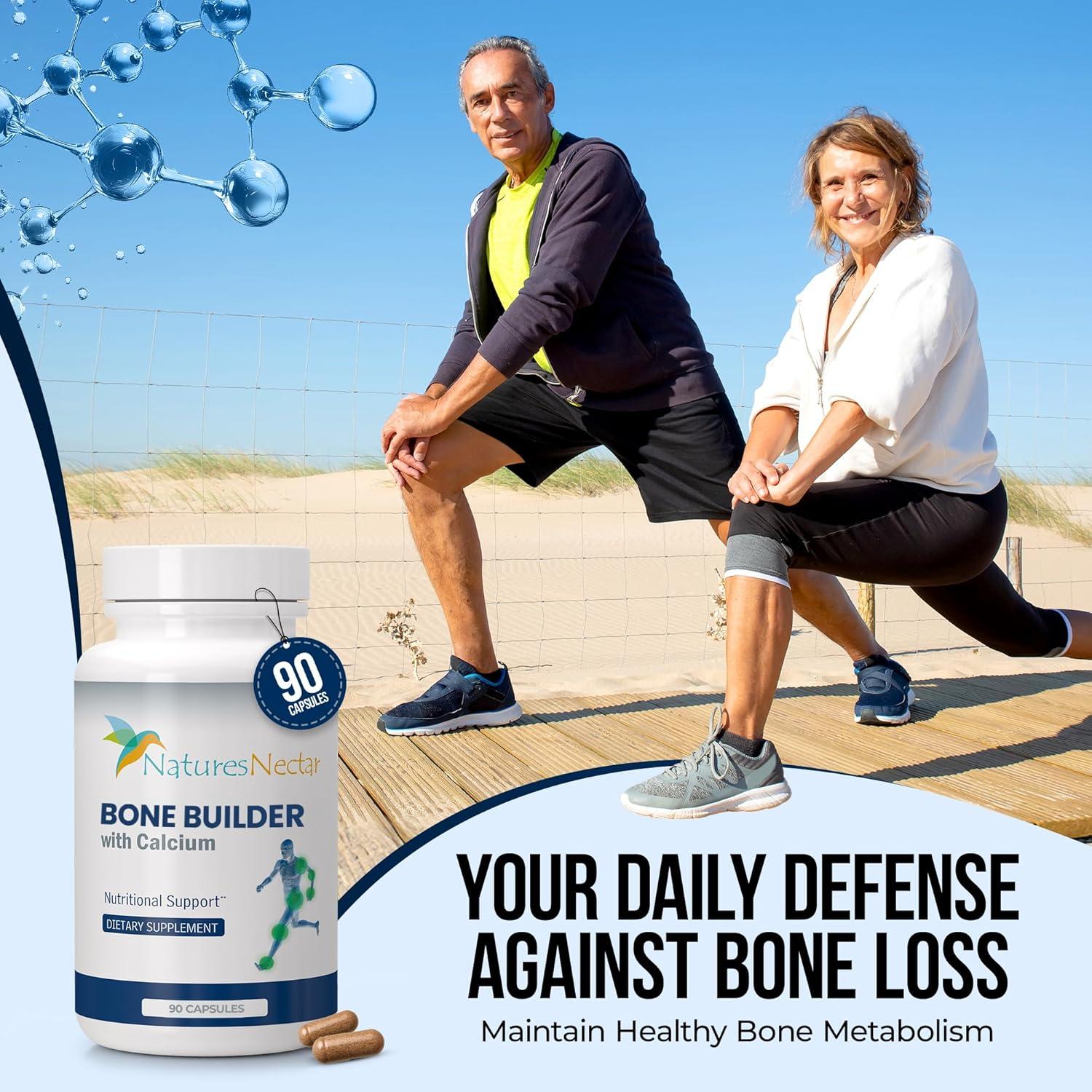 Suplemento de Huesos Nectar de la Naturaleza - 90 Cápsulas
