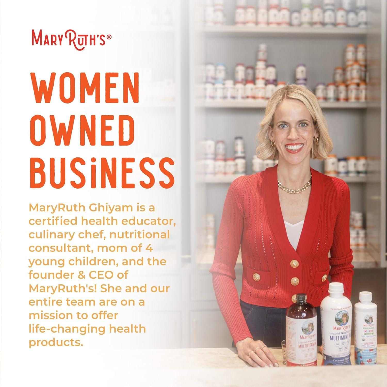 Gotas Líquidas de Vitamina D3 MaryRuth 640 IU para Niños 0.5 mL