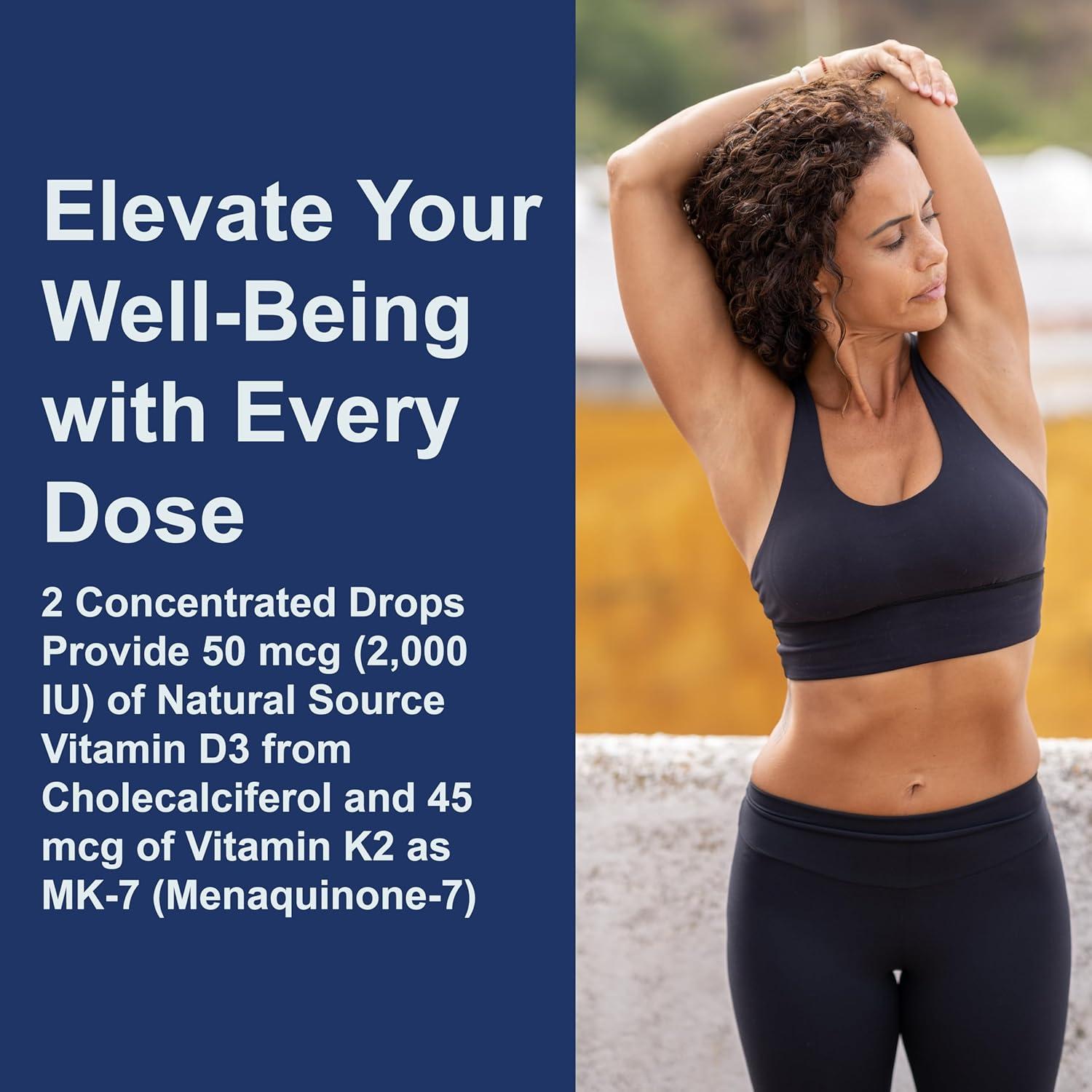 Carlson Super Daily D3 + K2, 50 mcg D3 + 45 mcg K2, 360 Gotas