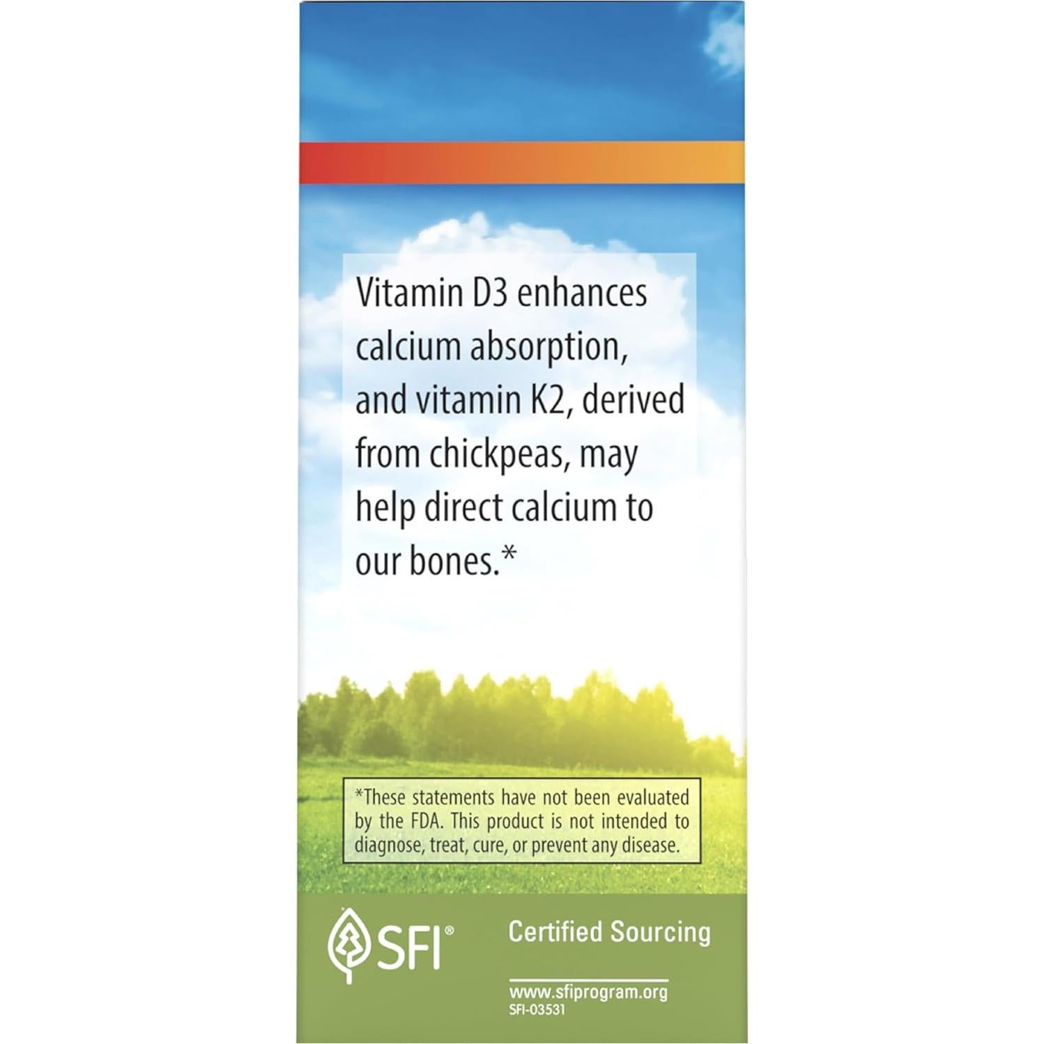 Carlson Super Daily D3 + K2, 50 mcg D3 + 45 mcg K2, 360 Gotas