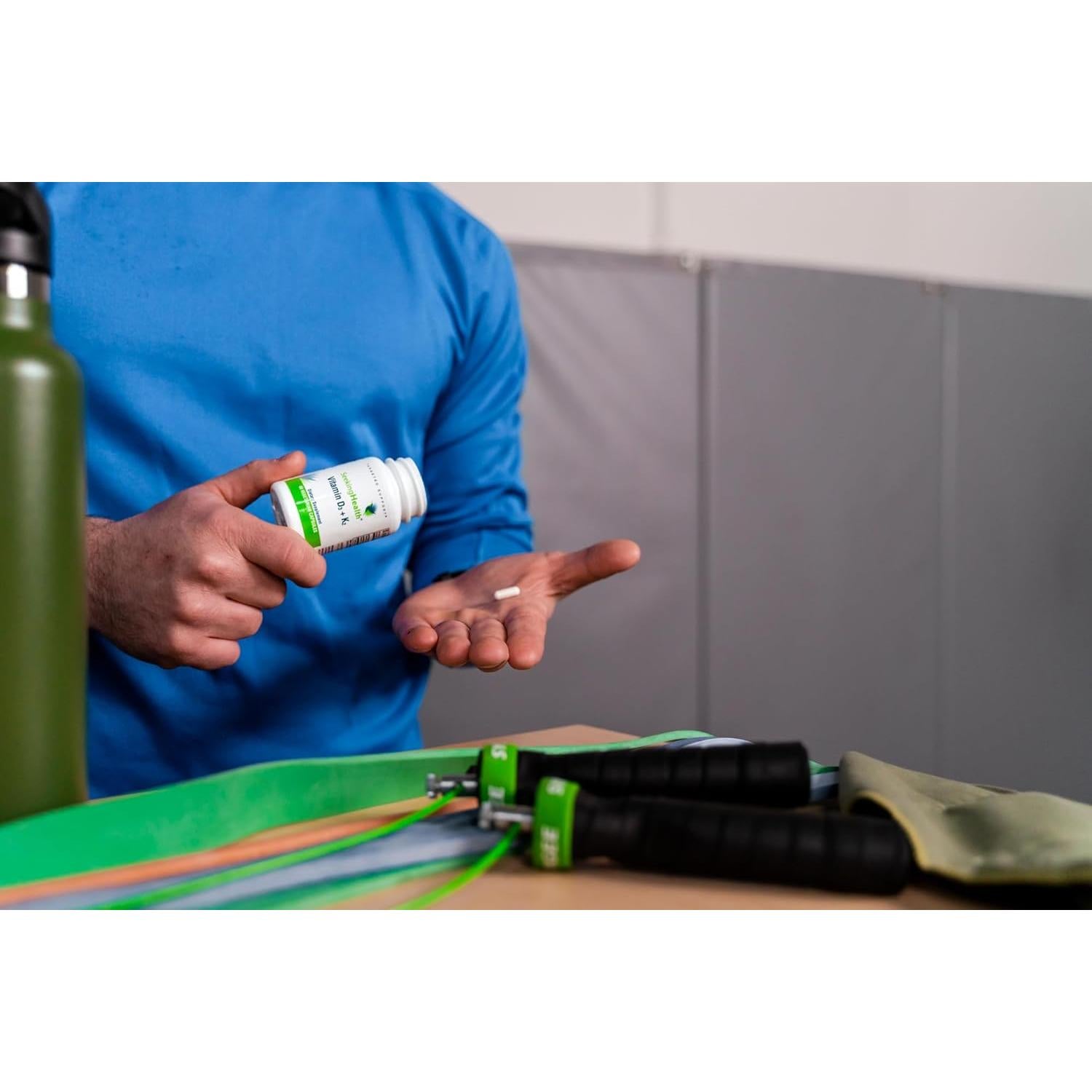 Vitamina D3 5000 UI + K2 100 mcg Seeking Health - 60 Cápsulas Vegetarianas