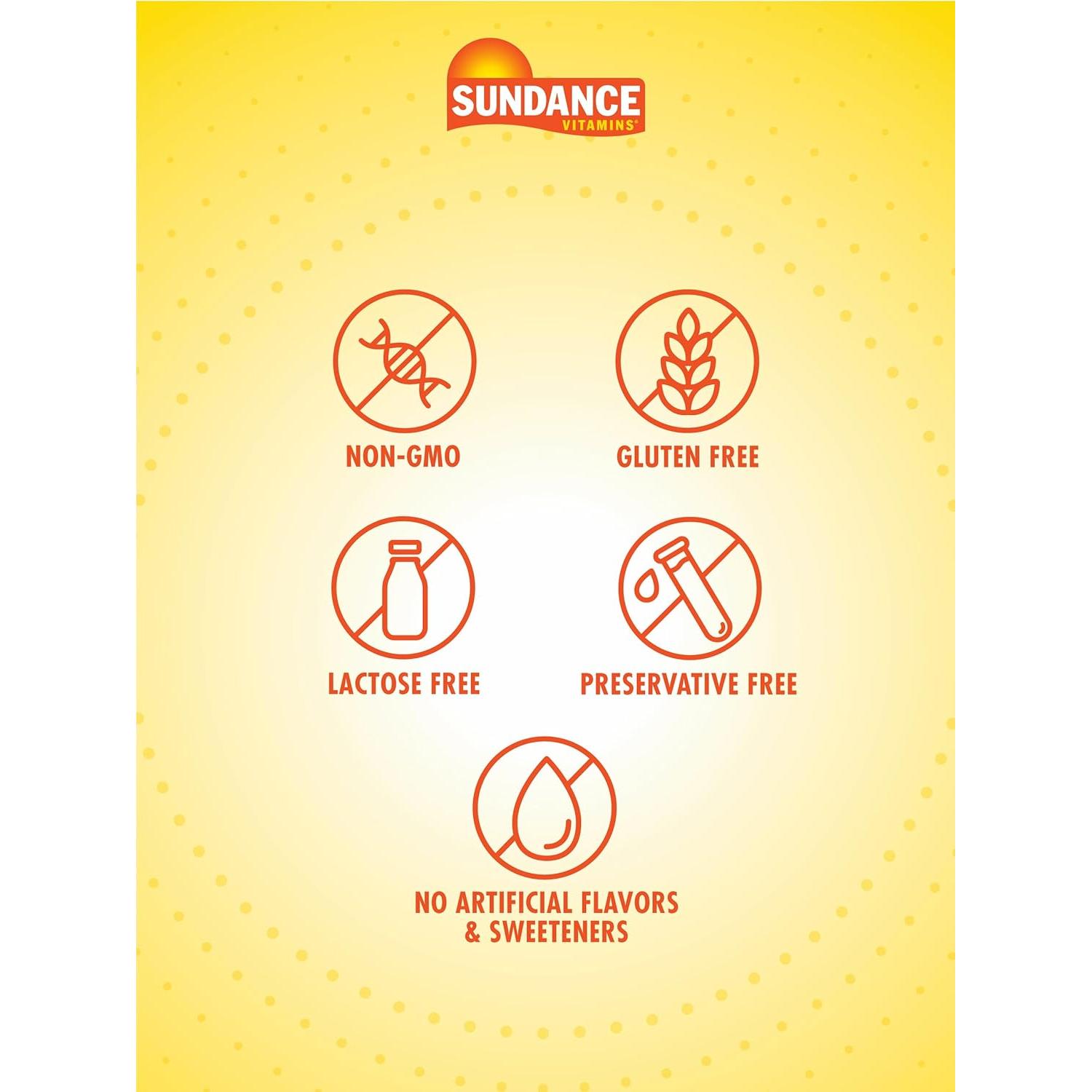 Suplemento de Calcio 1200 mg + Vitamina D3 5000 UI Sundance | 60 Gelatinas Blandas