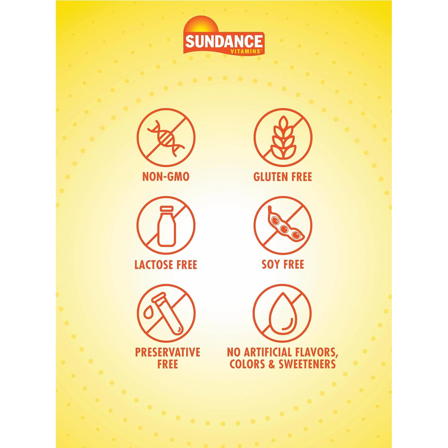 Suplemento de Vitamina D3 Sundance 2000 UI 200 Gelatinas Blandas
