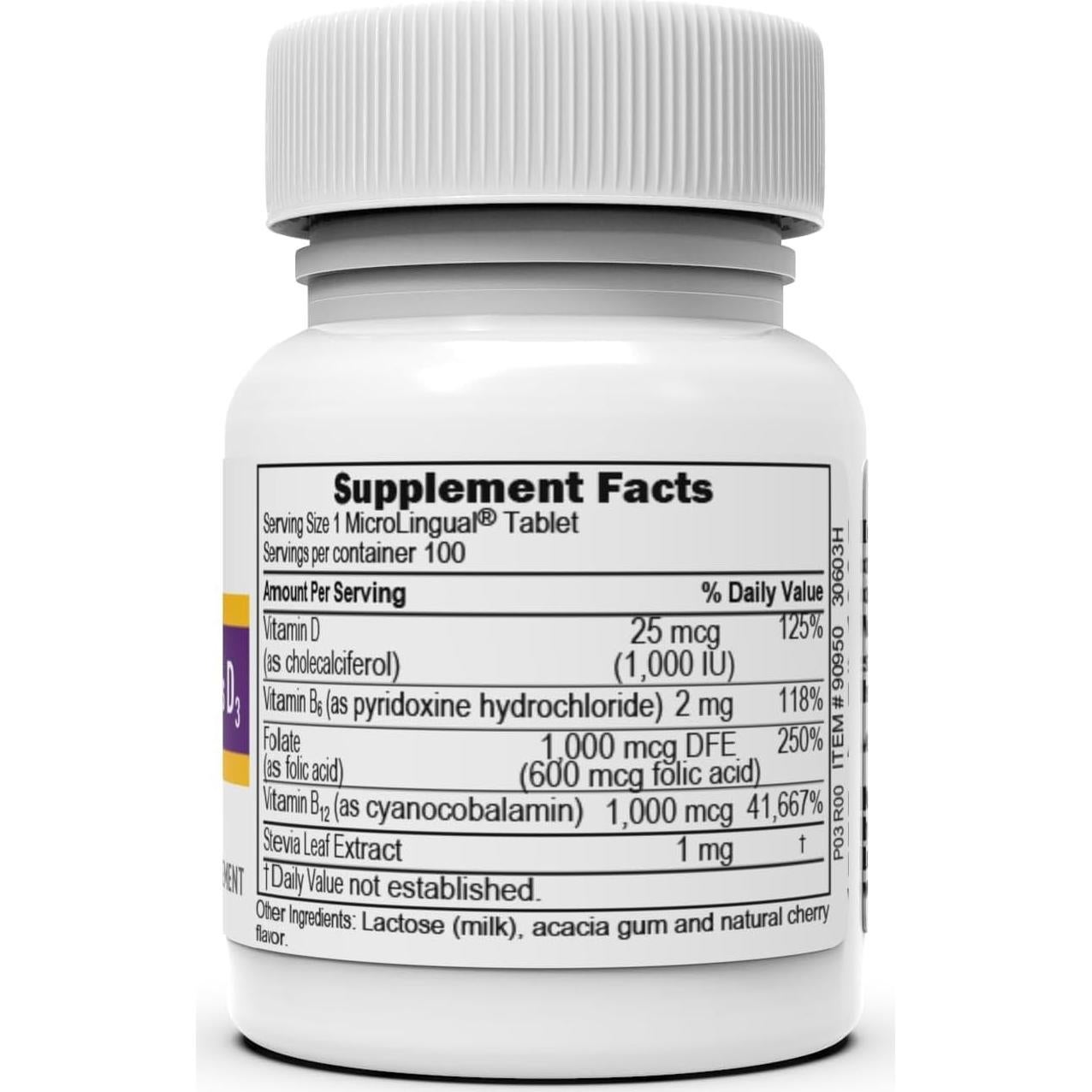 Vitamina B-12 Sublingual 1000 mcg Superior Source - Energía y Salud