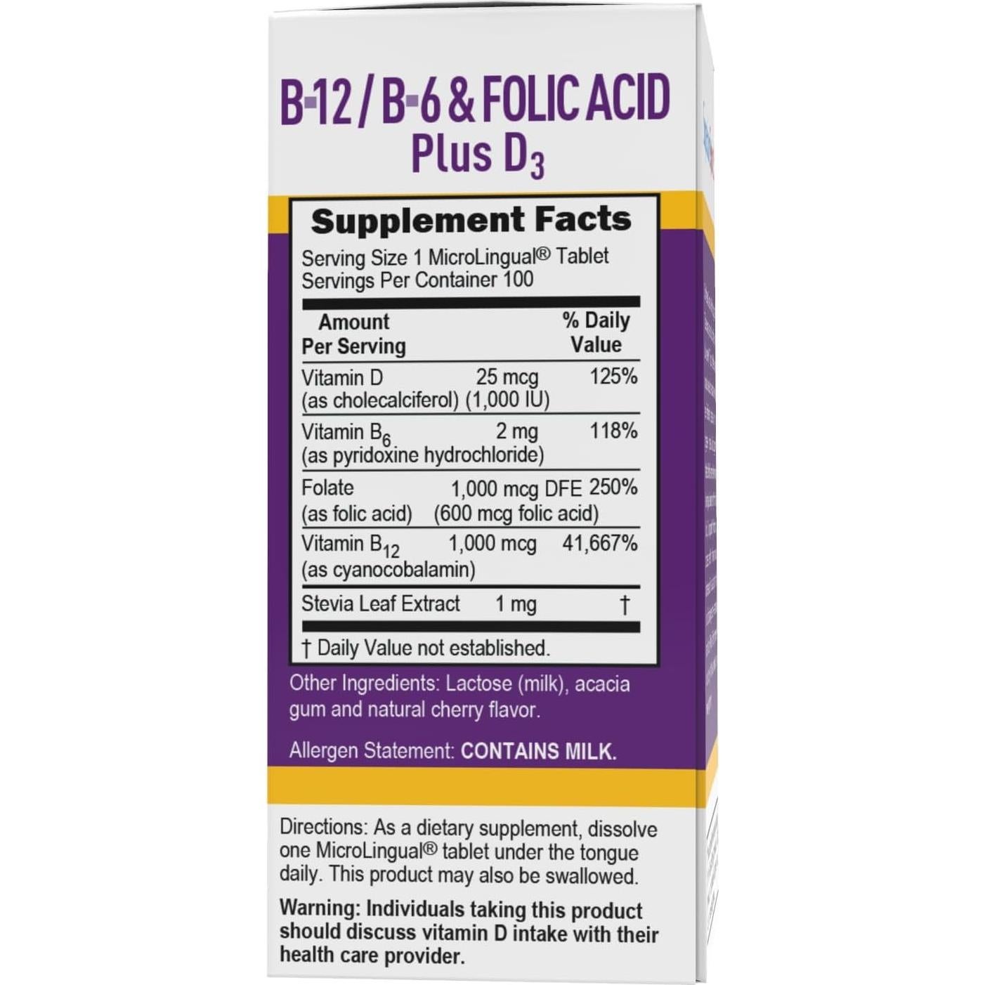 Vitamina B-12 Sublingual 1000 mcg Superior Source - Energía y Salud