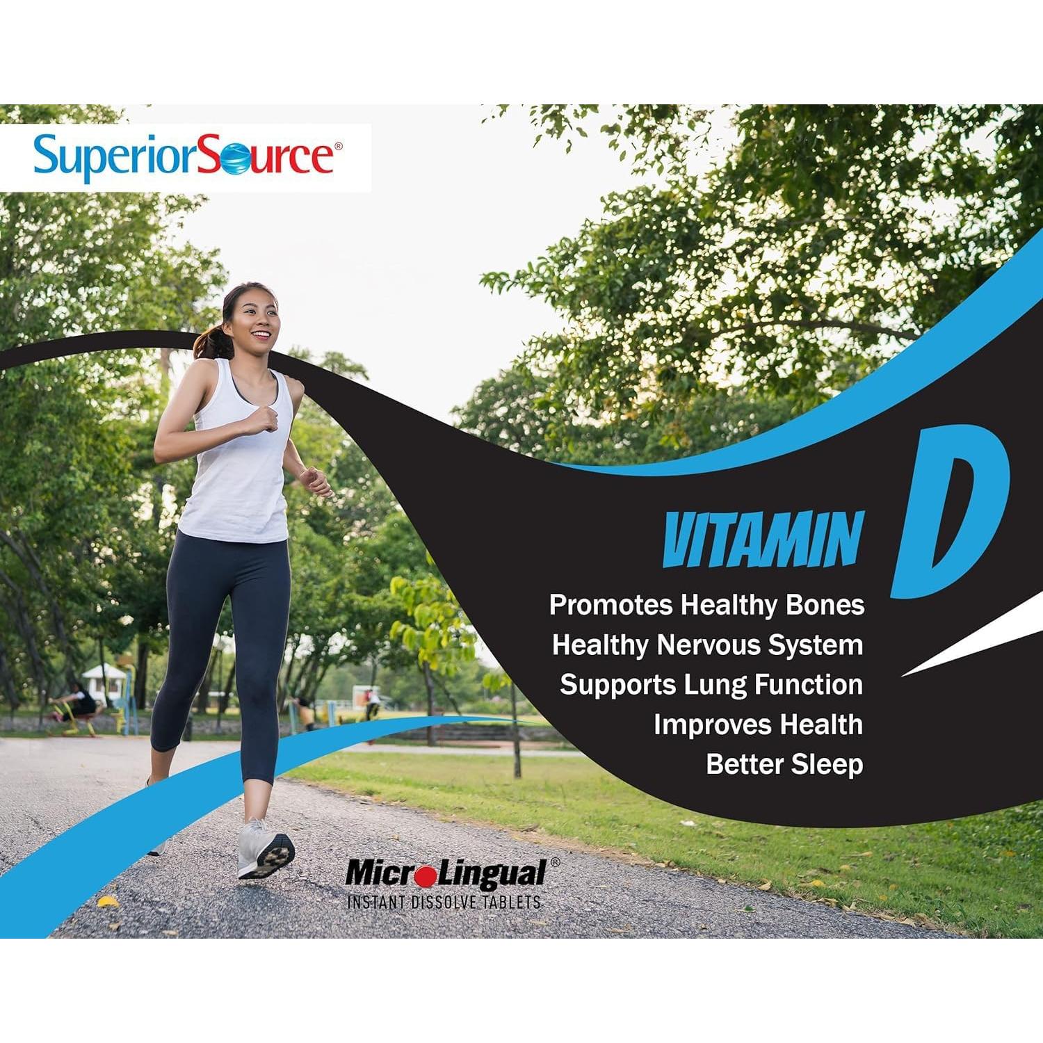 Suplemento de Zinc Superior Source con Vitamina C y D3 - 90 Tabletas Disolubles