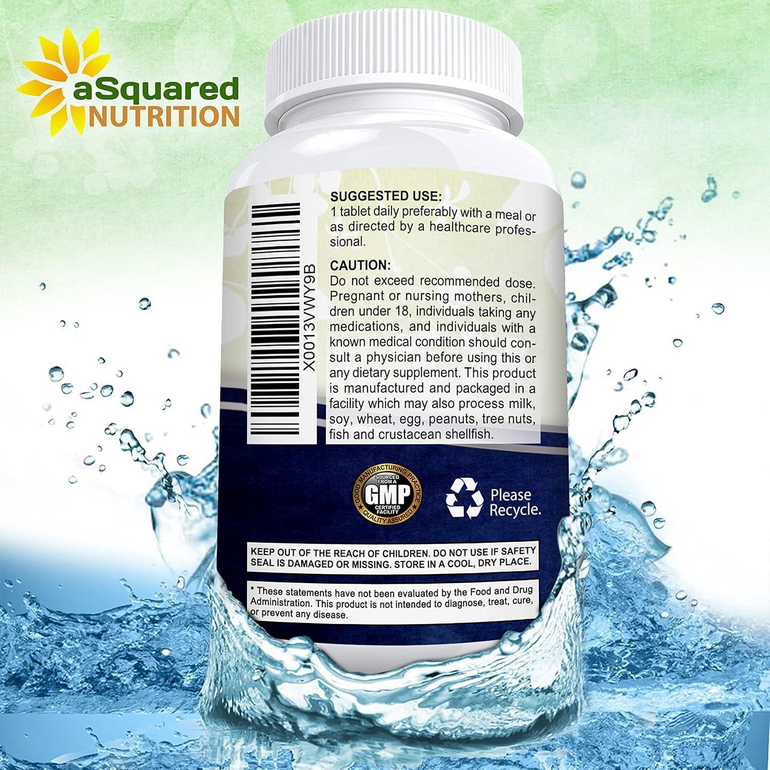 Suplemento de Vitamina B12 5000mcg aSquared Nutrition - 120 Tabletas