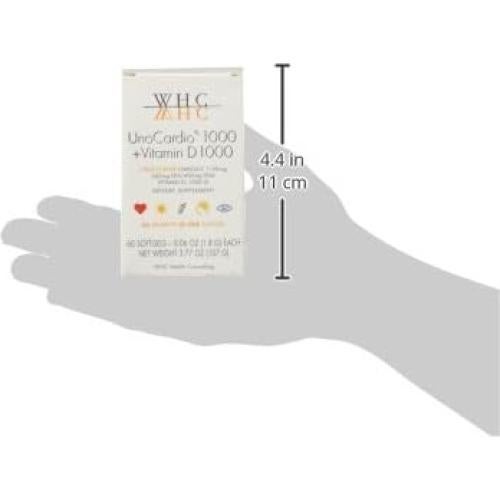 WHC UnoCardio 1000 Aceite de Pescado 1300 mg Omega-3 60 Cápsulas