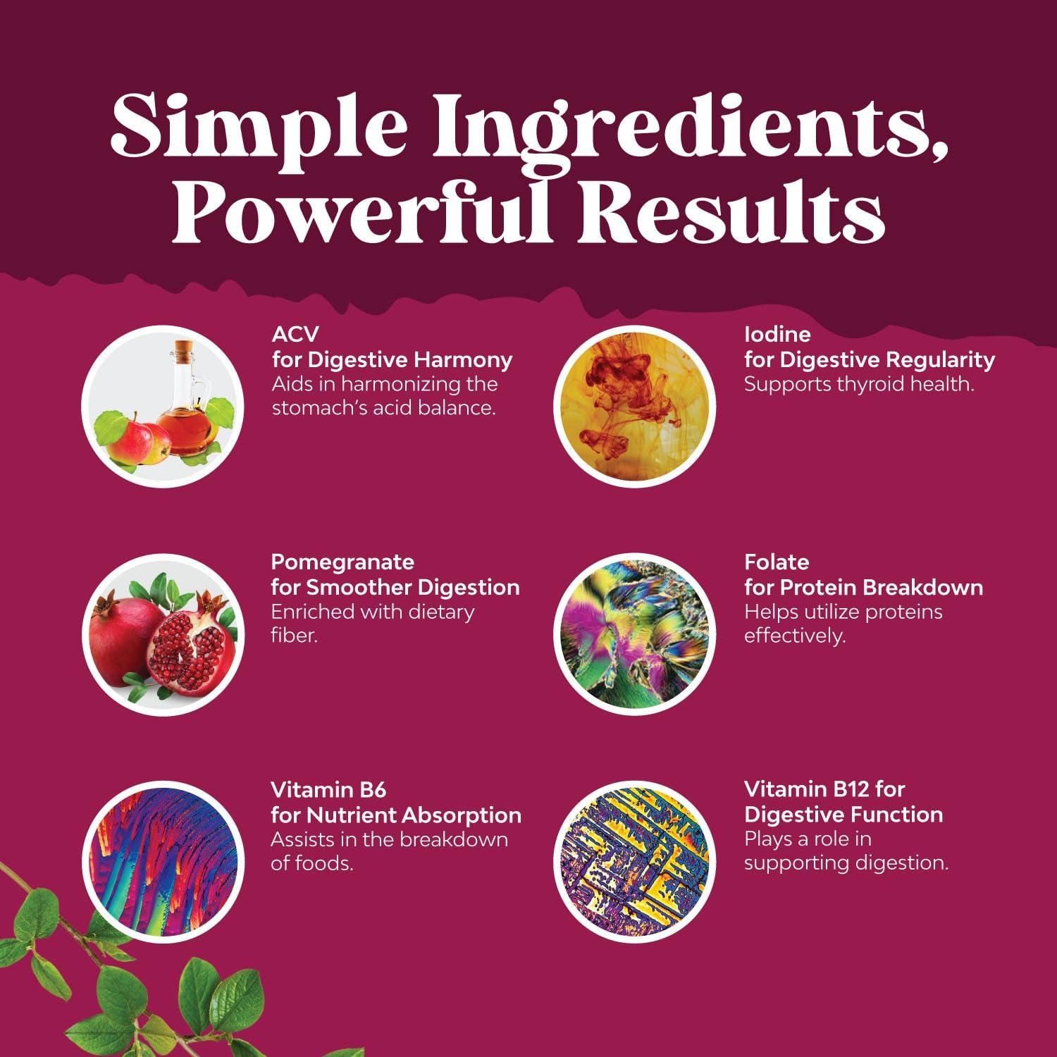 Gomitas de Vinagre de Sidra de Manzana Bio Sense - 120 Unidades