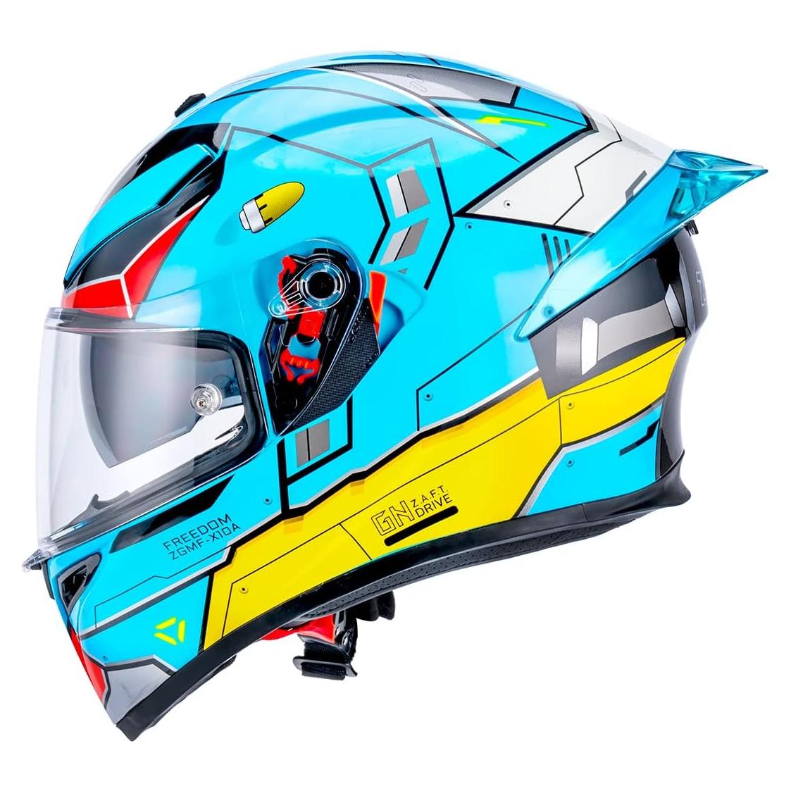 Casco de Motocicleta Myamis FF-K5-1 Grande Unisex