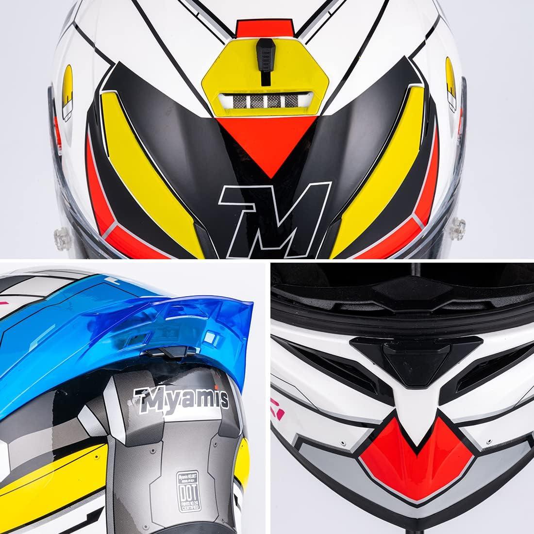 Casco de Motocicleta Myamis FF-K5-1 Grande Unisex