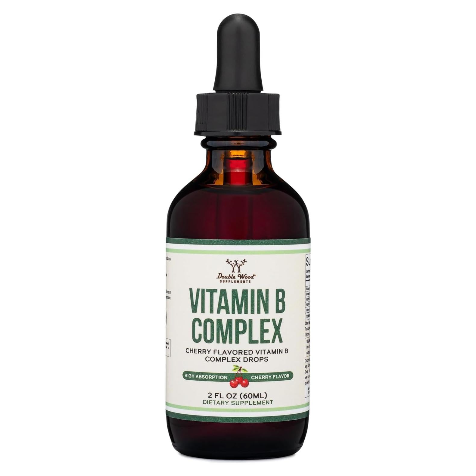 Suplemento Líquido Complejo de Vitaminas B Doble Madera 59.15 ML