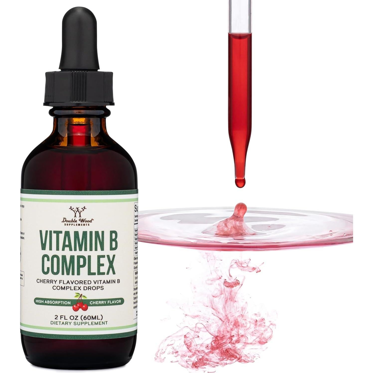 Suplemento Líquido Complejo de Vitaminas B Doble Madera 59.15 ML