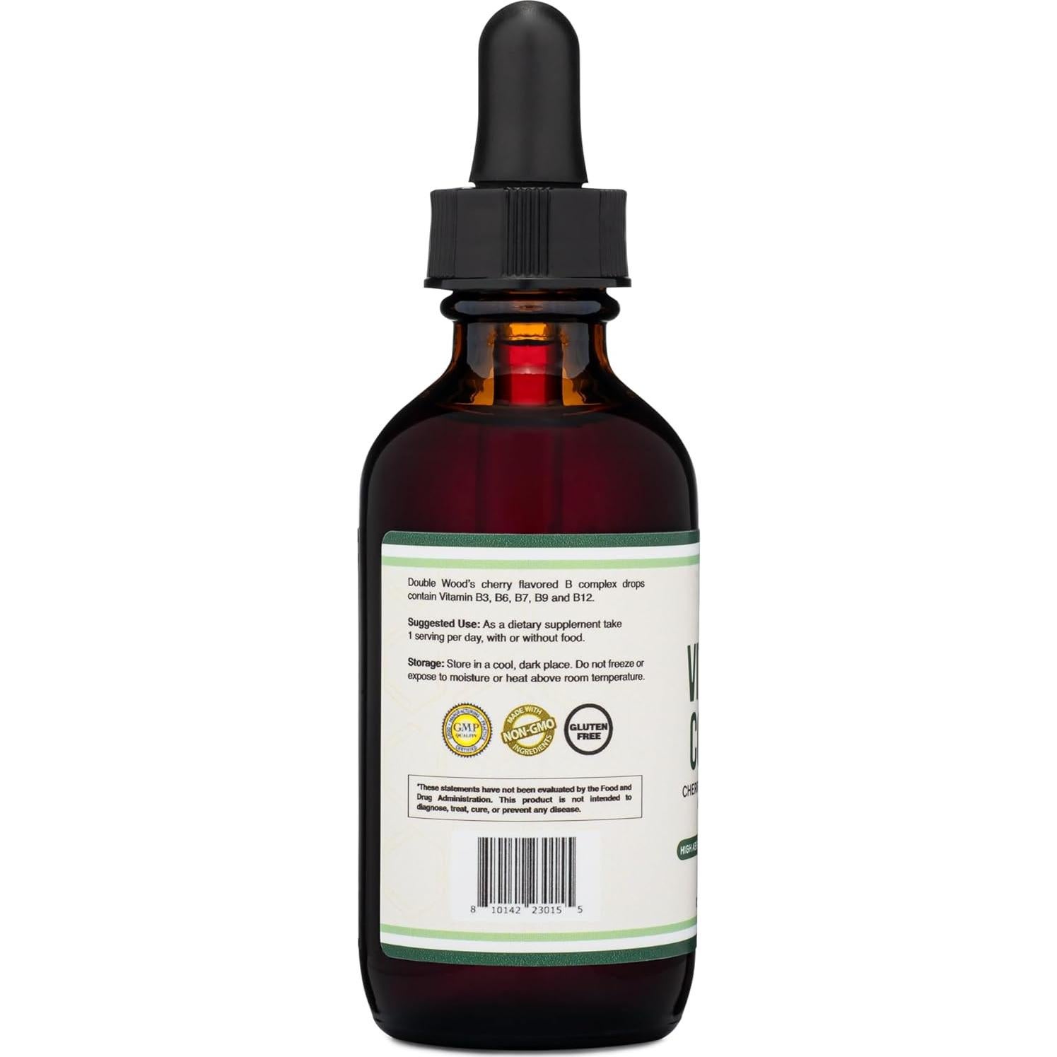 Suplemento Líquido Complejo de Vitaminas B Doble Madera 59.15 ML