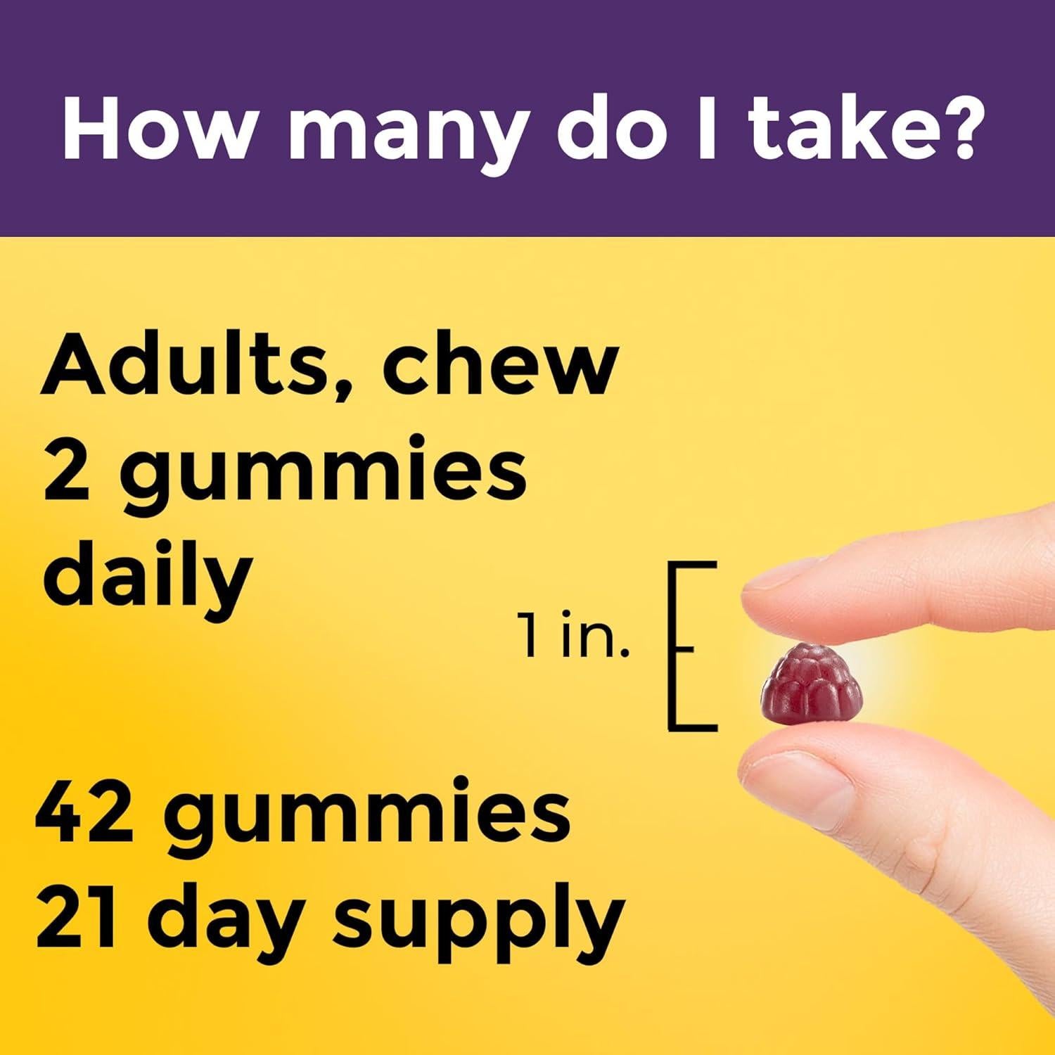 Gominolas Probióticas Nature Made 42 Unidades 8 Mil Millones CFU