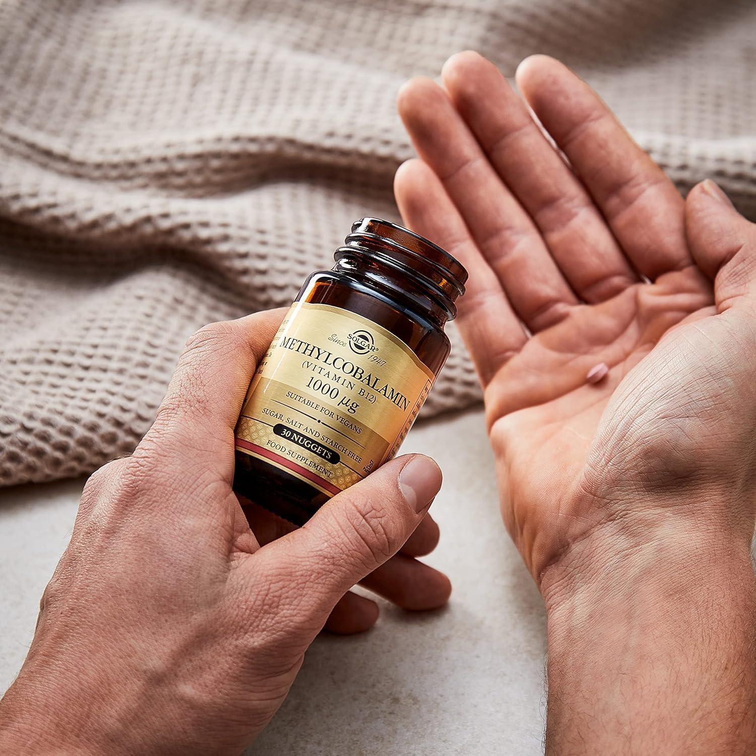 Solgar Metilcobalamina B12 1000 mcg 30 Nuggets Vegano