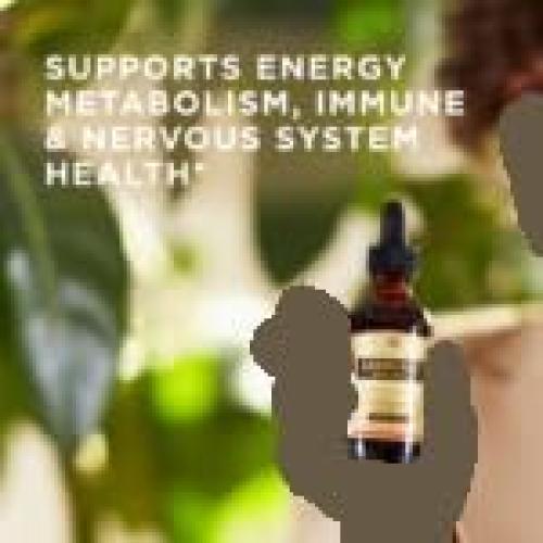 Suplemento Líquido B-12 Solgar con B-Complejo 59 ml Vegano