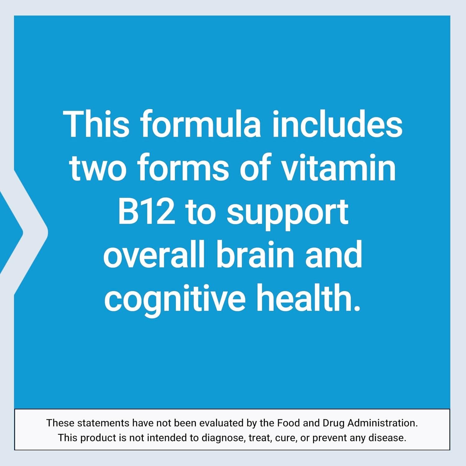 Vitamina B12 Elite Life Extension 500 mcg, 60 pastillas