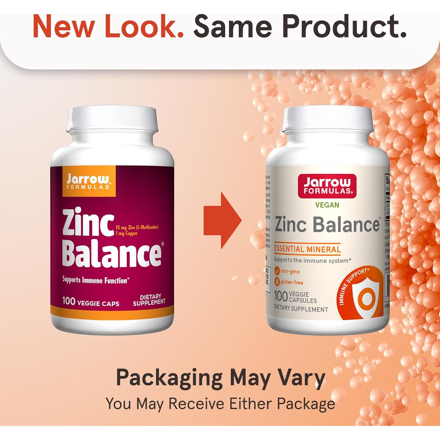 Suplemento Jarrow Formulas Methyl B-12 1000 mcg + Folato 400 mcg + Zinc 15 mg