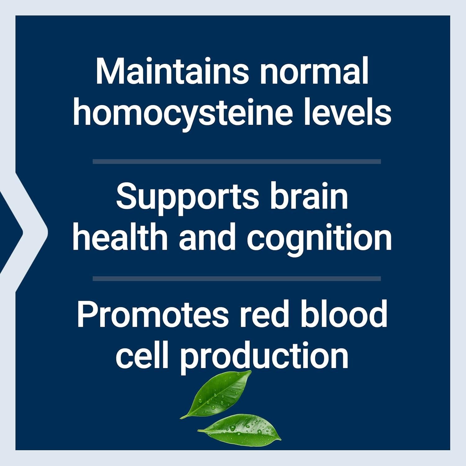 Suplemento de Vitamina B12 Methylcobalamin Life Extension 60 pastillas