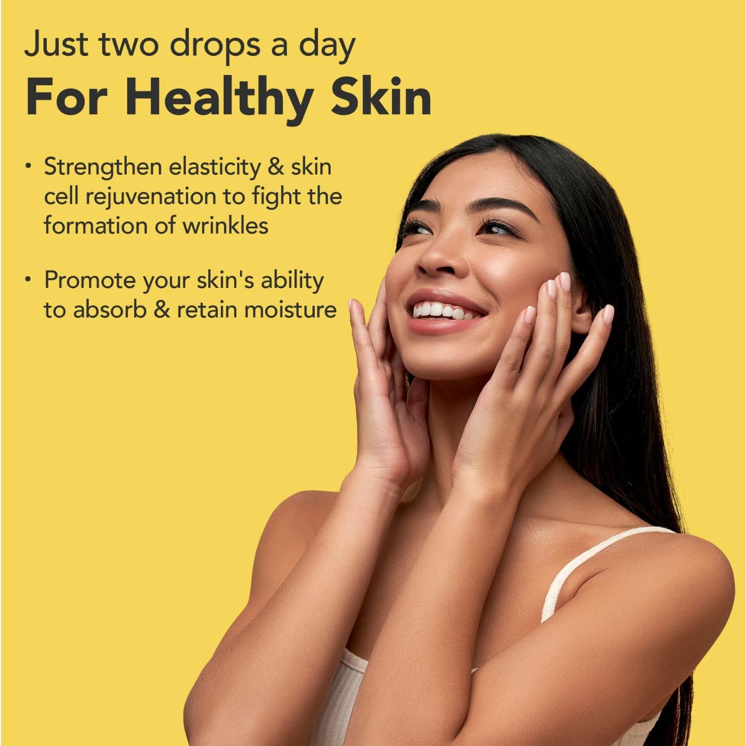 Líquido de Biotina y Colágeno Super Natural Goods 70,000mcg 118ml