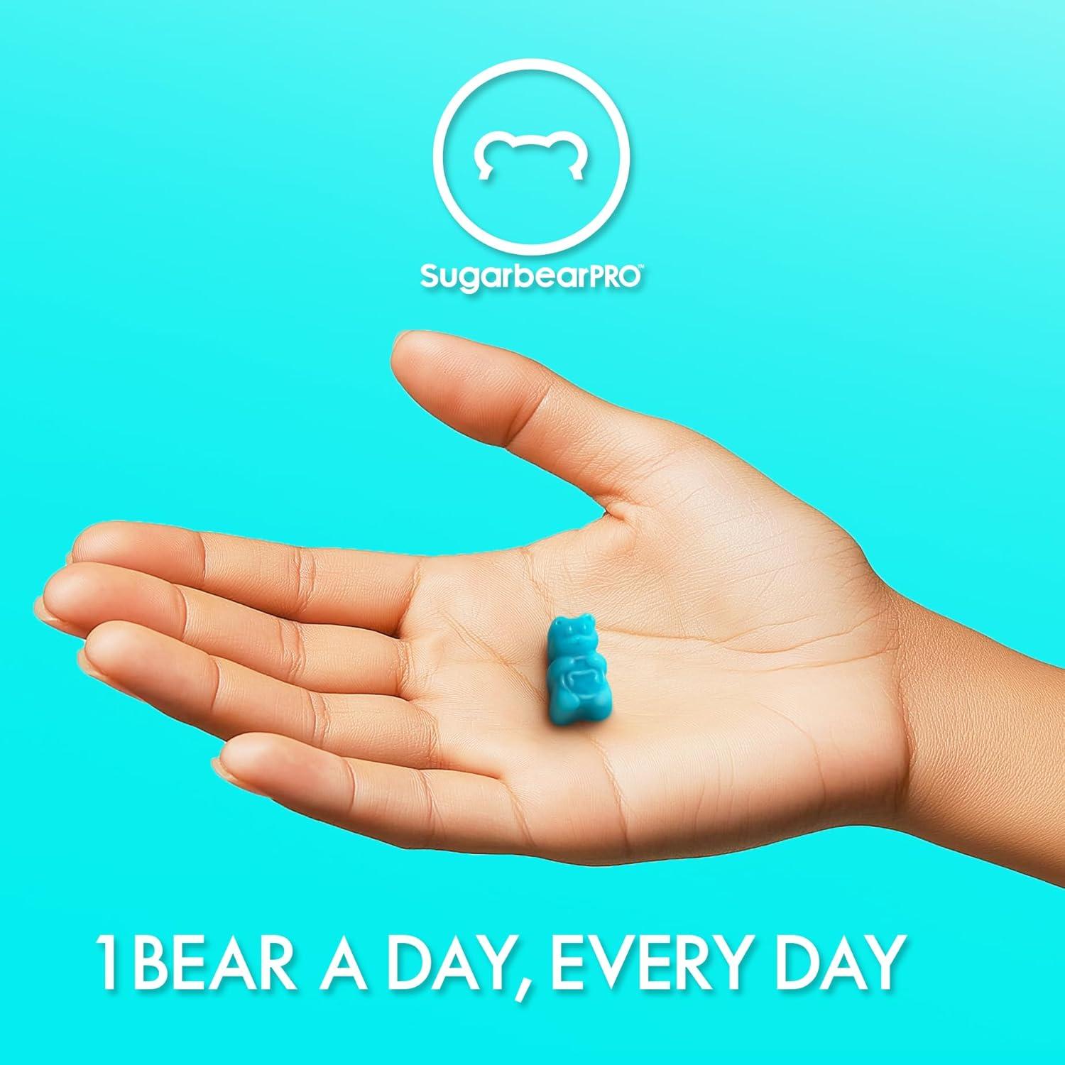 Vitaminas Gummy Sugarbear Hair 2 Meses Biotina 6000mcg