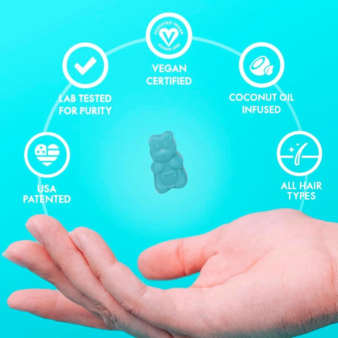 Vitaminas Gummy Sugarbear Hair 2 Meses Biotina 6000mcg