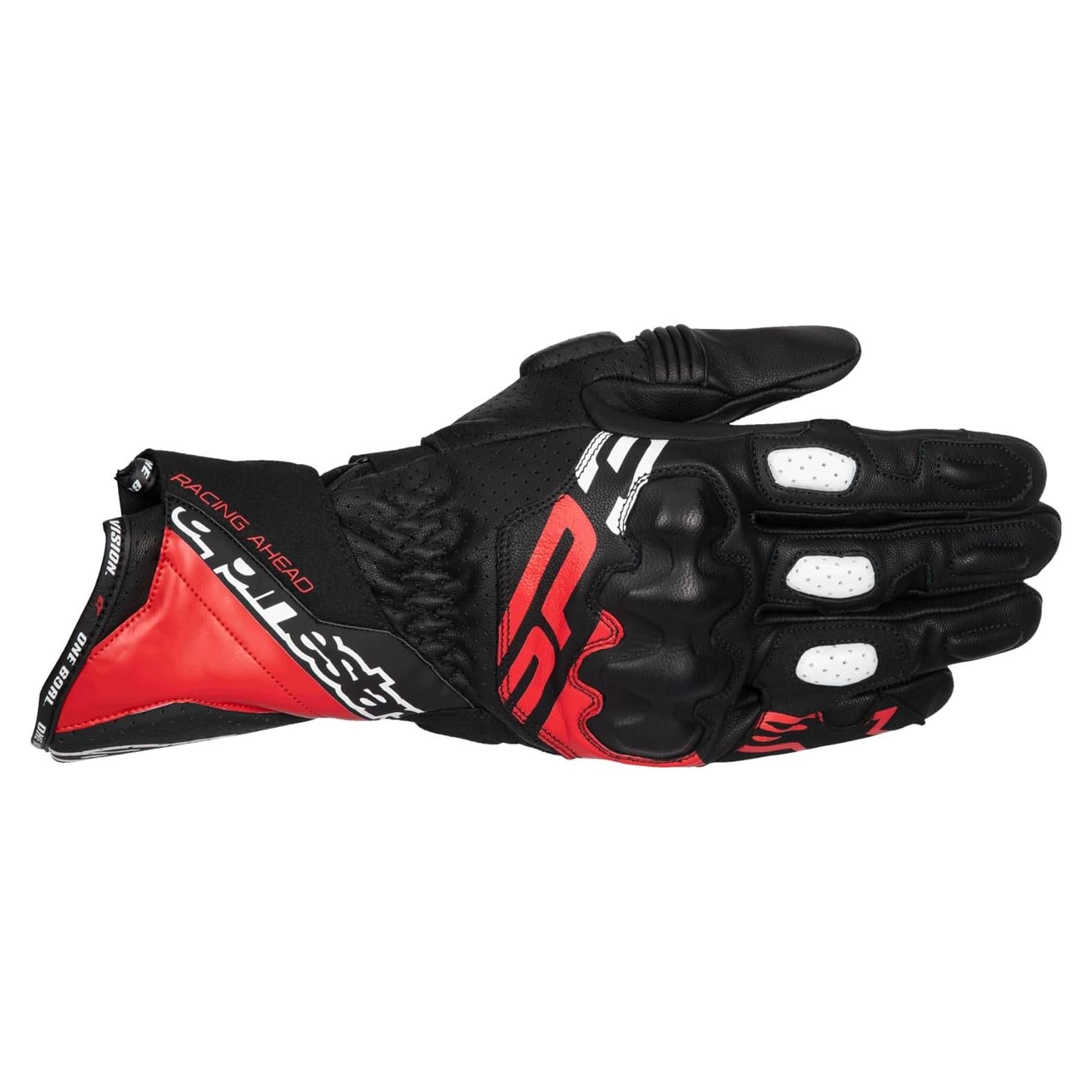 Guantes Alpinestars SP-3 Cuero Negro Talla Pequeña