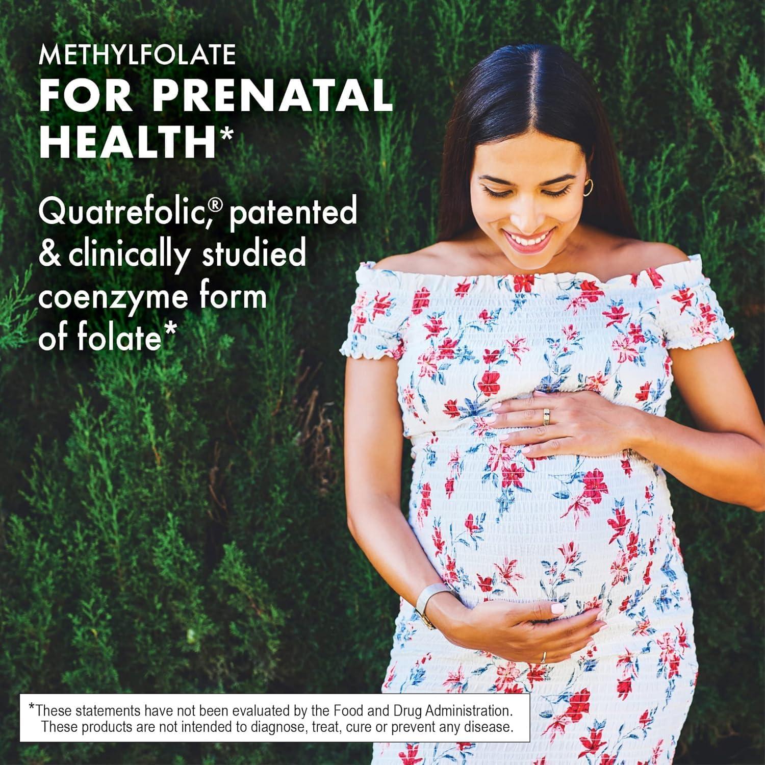 Suplemento L Metilfolato 800 mcg Bluebonnet - 90 Tabletas Masticables