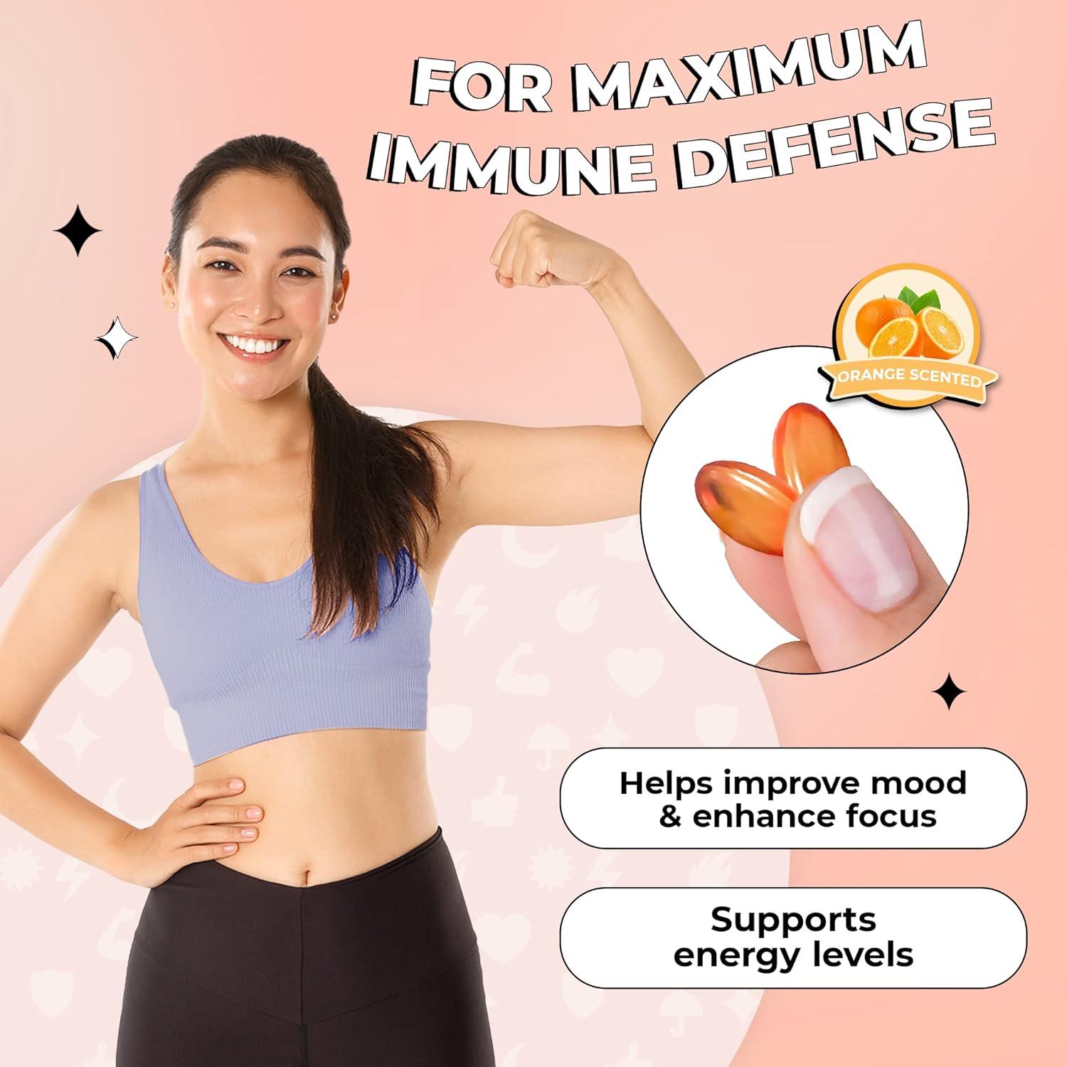 Multivitaminas Veganas Future Kind - Omega 3 DHA, B12, D3 - 60 Gelatinas