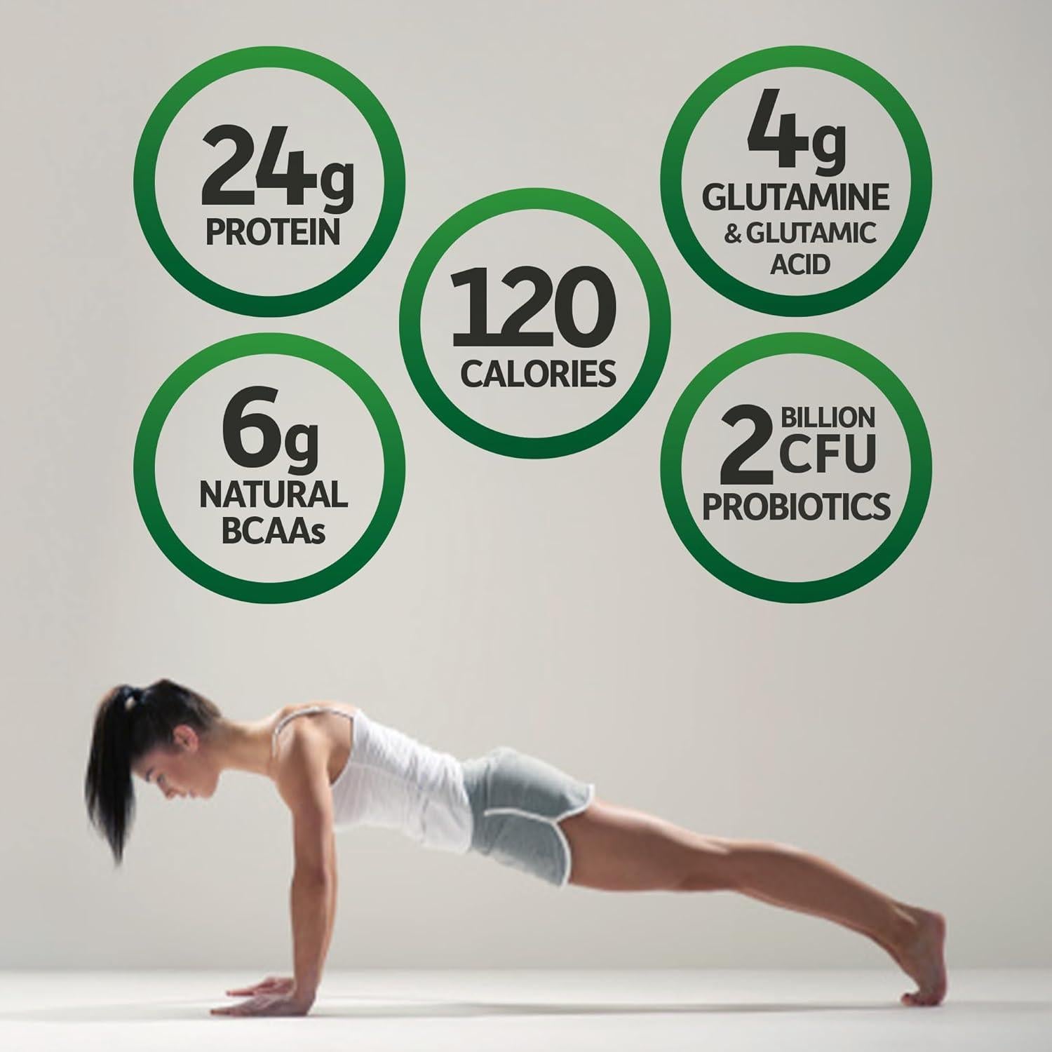 Polvo de Proteína de Suero Jardín de la Vida Vainilla 680g