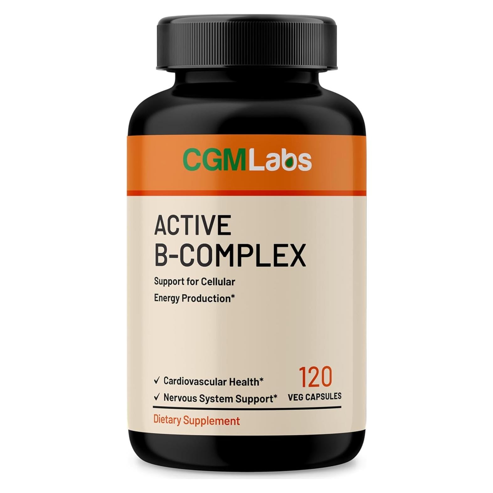 Complejo de Vitaminas B CGM Labs - 8 Vitaminas B Esenciales