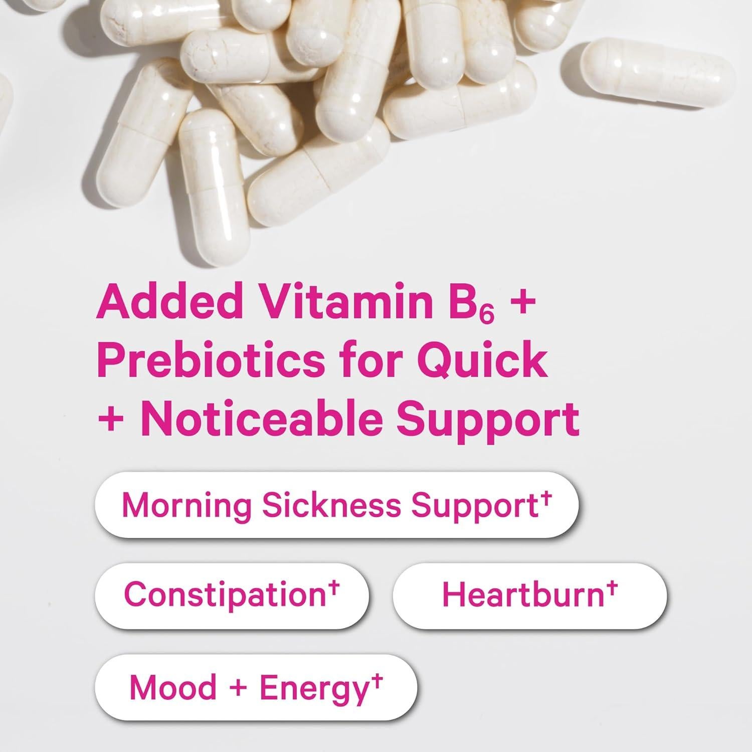 Probioticos Prenatales Pink Stork 30 Cápsulas - Vitamina B6