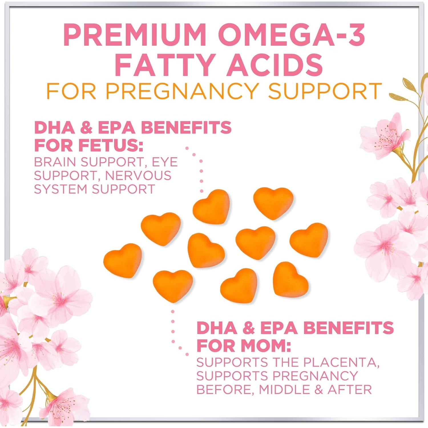 Gominolas Prenatales Hola Encantadora! 120 Unidades DHA Ácido Fólico