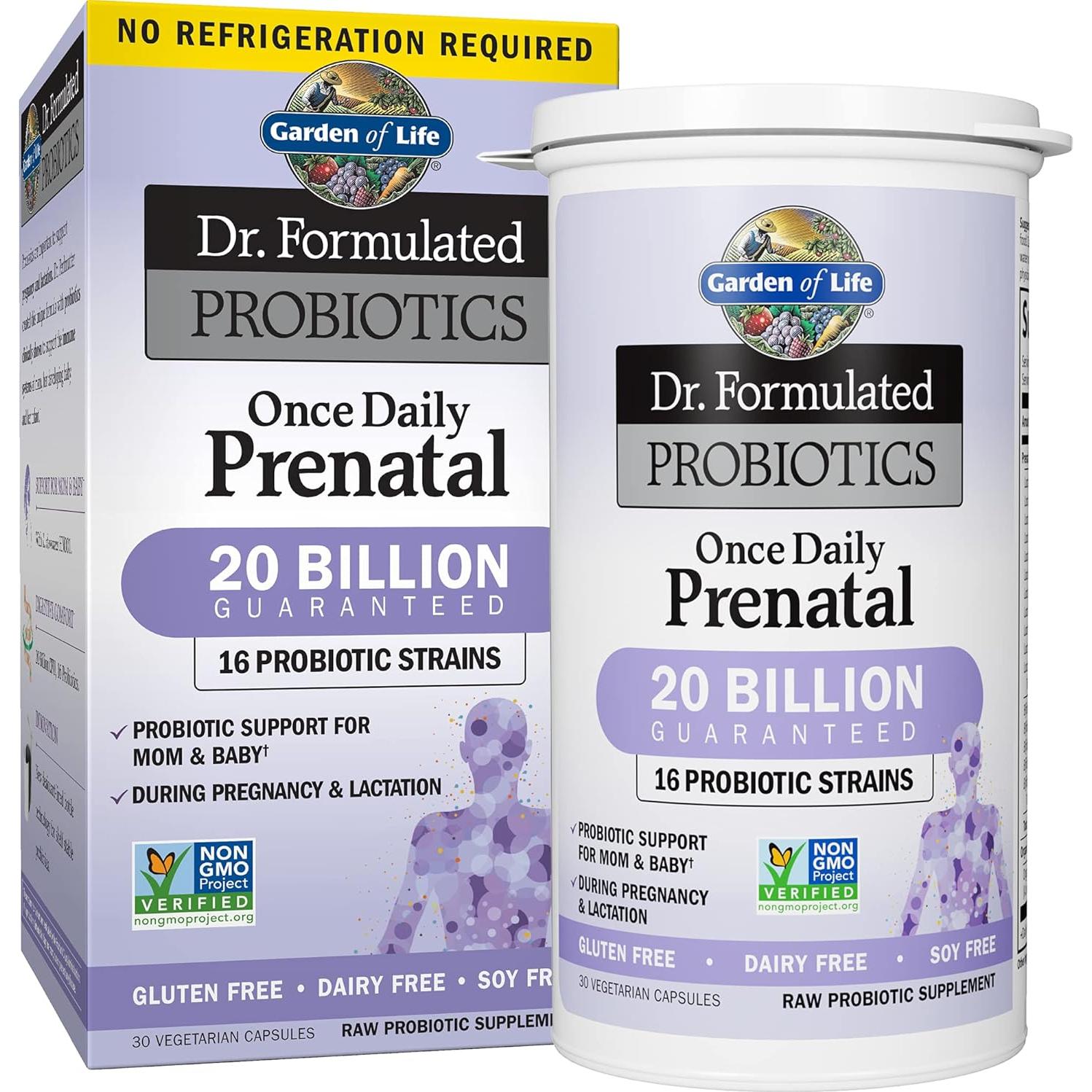 Multivitamínico Prenatal Orgánico Jardín de Vida - 30 Tabletas