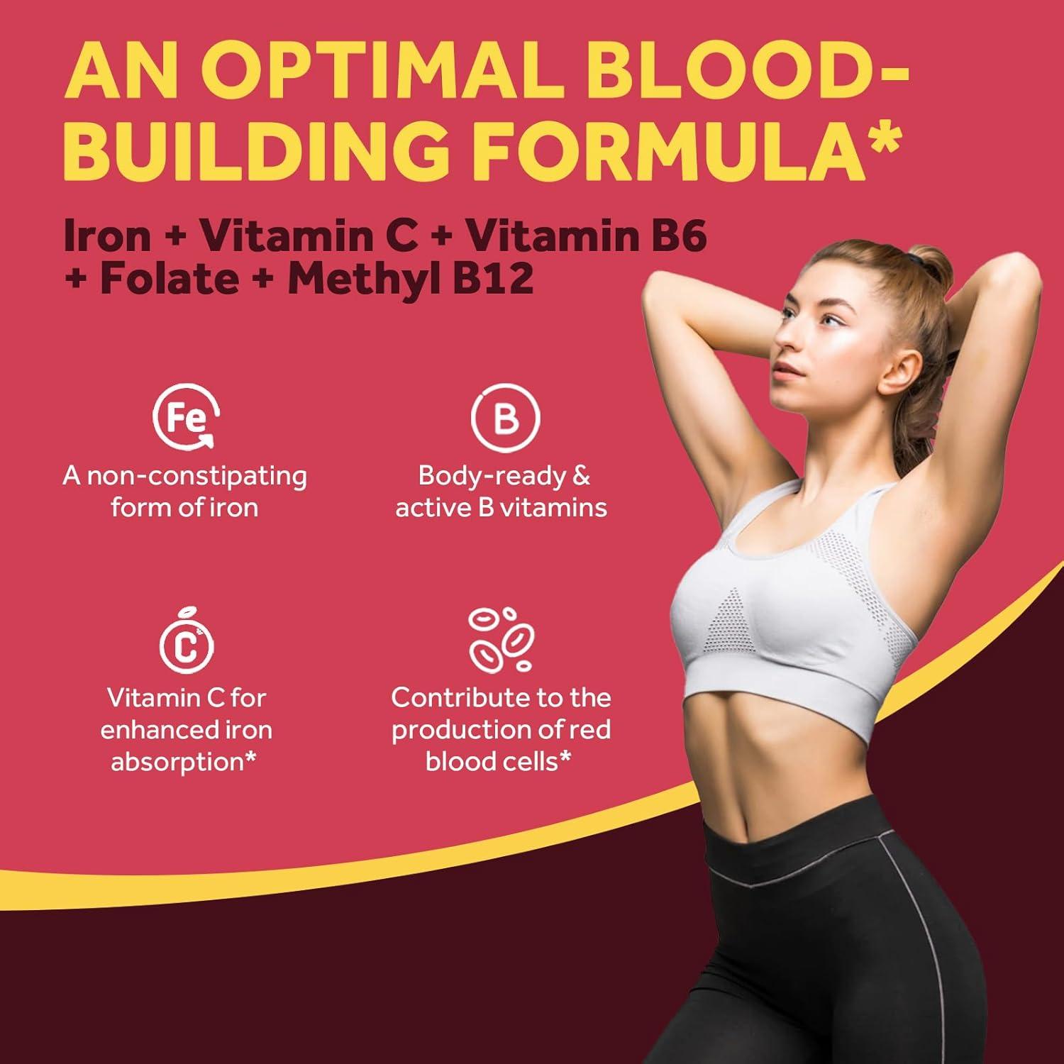 Suplemento de Hierro Recetas del Doctor 120 Cápsulas Veganas