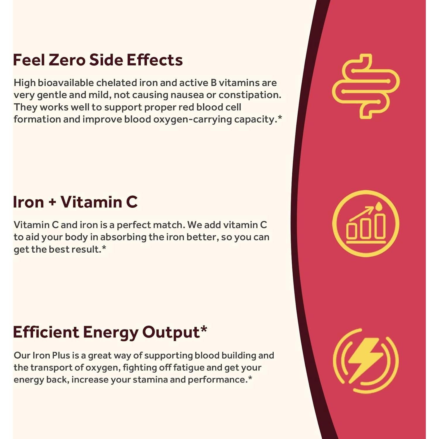Suplemento de Hierro Recetas del Doctor 120 Cápsulas Veganas