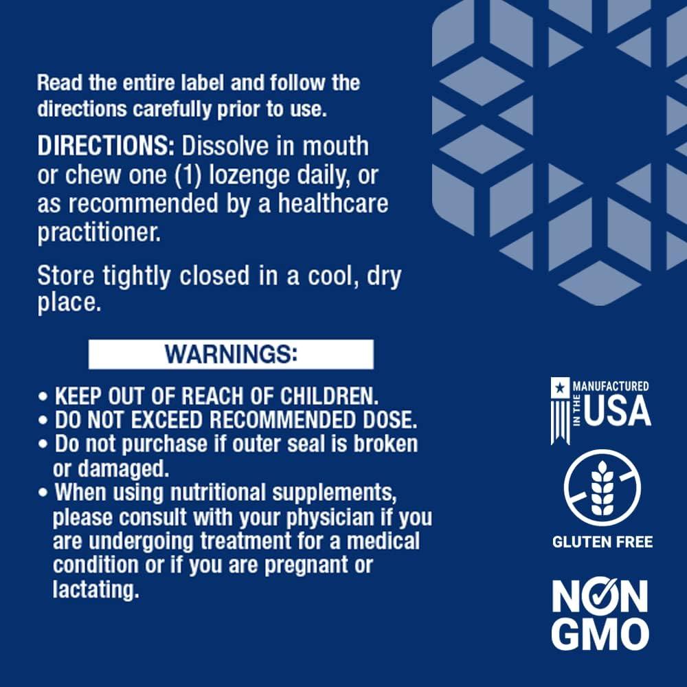 Suplemento Methylcobalamina B12 1mg y D3 125mcg Life Extension - 60 Cápsulas