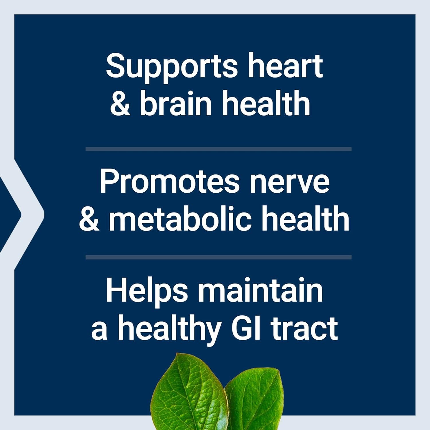 Suplemento de Folato y Vitamina B12 Life Extension 90 Cápsulas