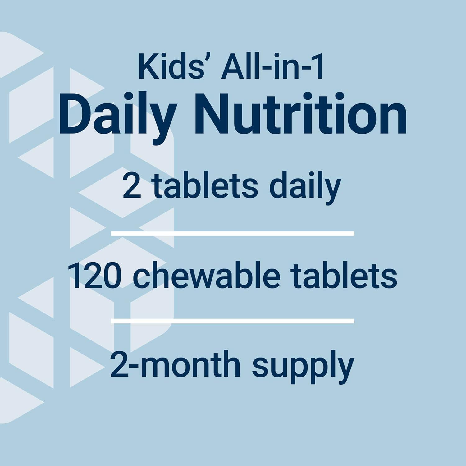 Multivitamínico Infantil Life Extension Mix 120 tabletas masticables