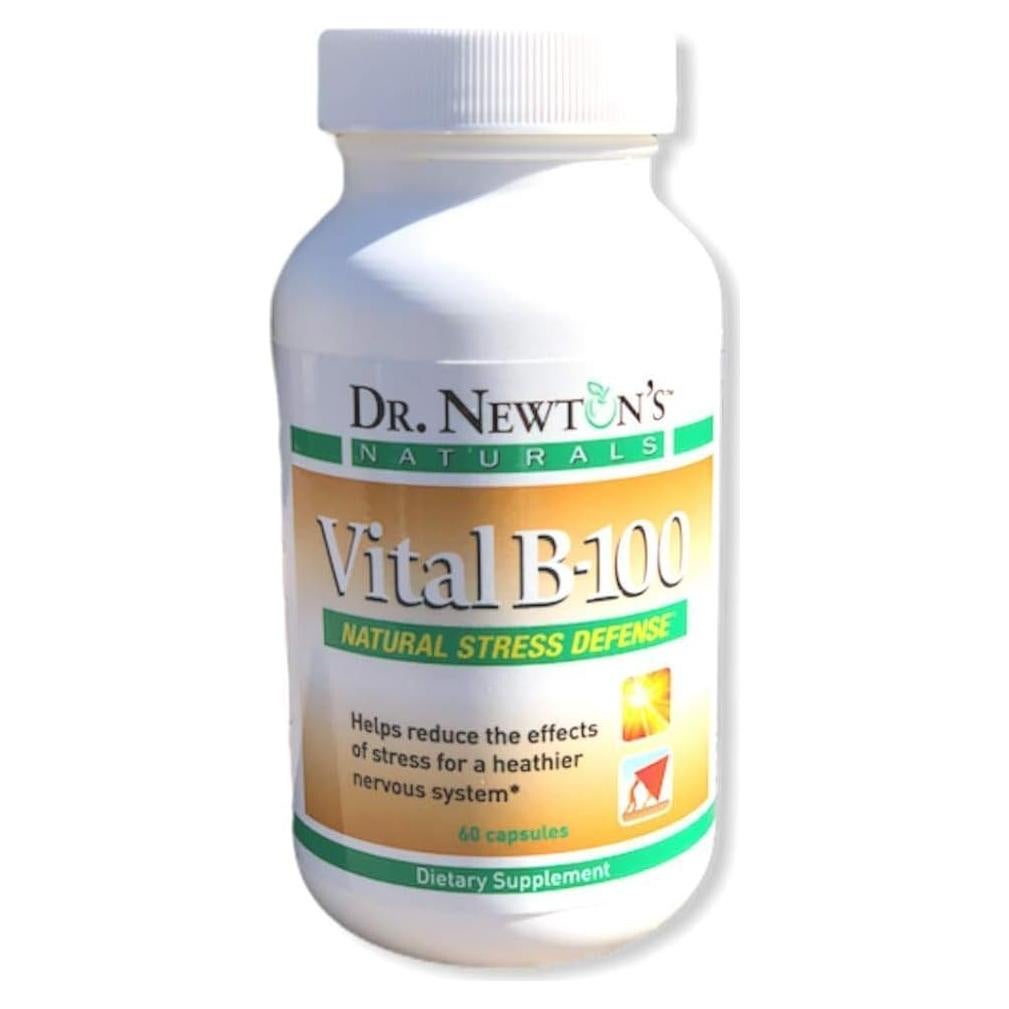 Suplemento de Vitaminas B Vital B100 60 Cápsulas