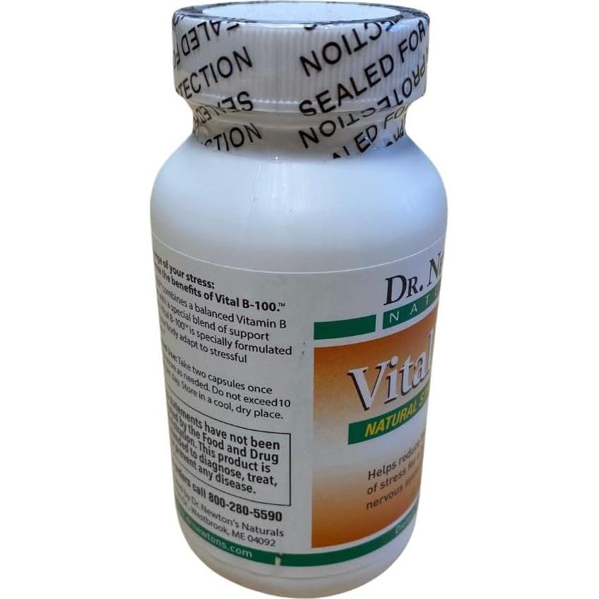 Suplemento de Vitaminas B Vital B100 60 Cápsulas