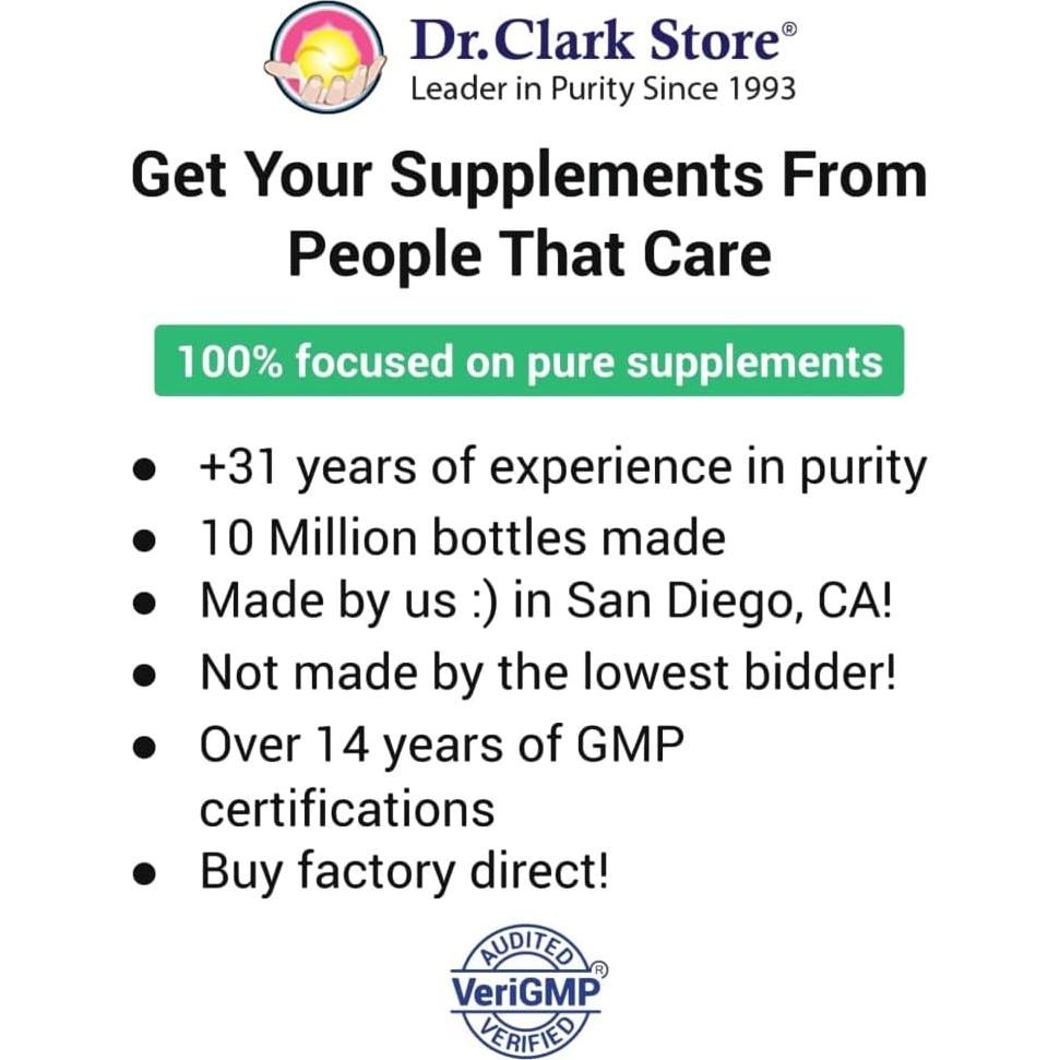 Suplemento Vitamina B12 Dr. Clark 1mg 50 Cápsulas Gelatina