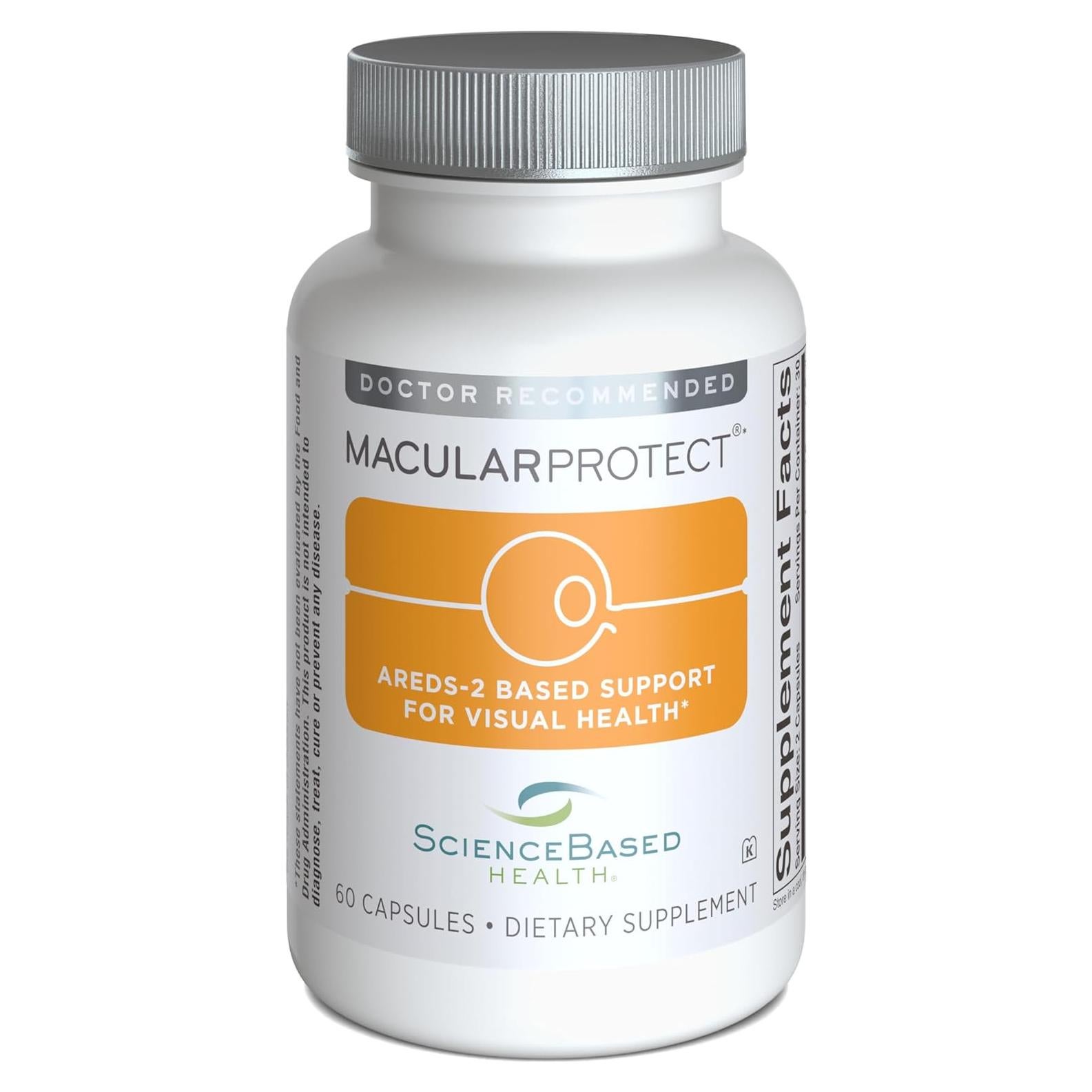 MacularProtect AREDS 2 - Suplemento Ocular 60 Cápsulas