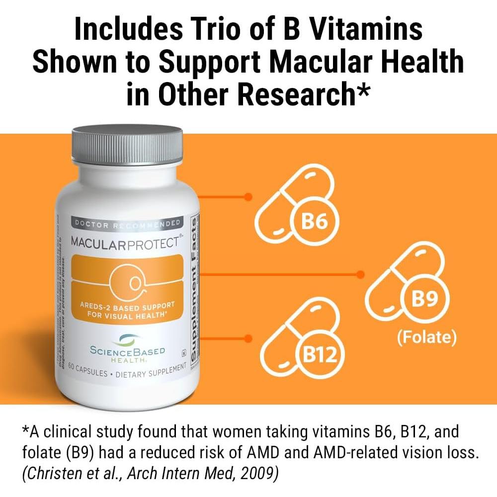 MacularProtect AREDS 2 - Suplemento Ocular 60 Cápsulas