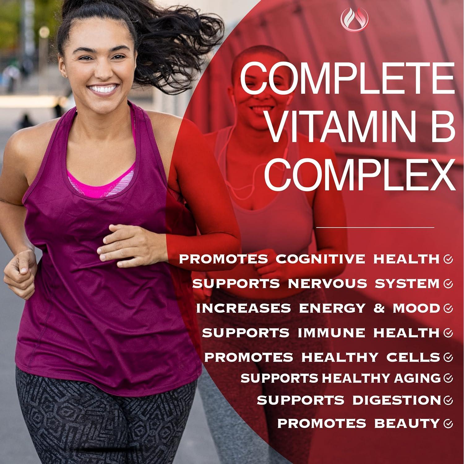 Suplemento de Vitamina B12 Enclare 2000mcg - Complejo B Vegano