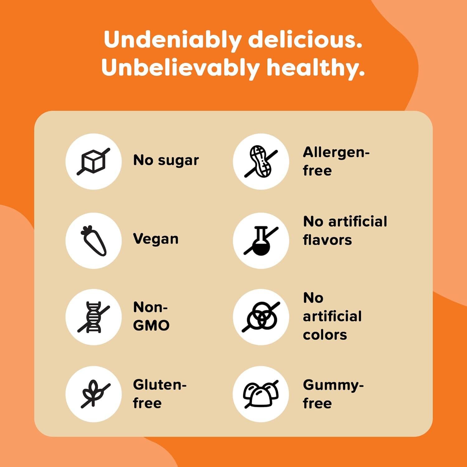 Vitamina B6 Melty Renzo para Niños 60 Tabletas Sabor Naranja