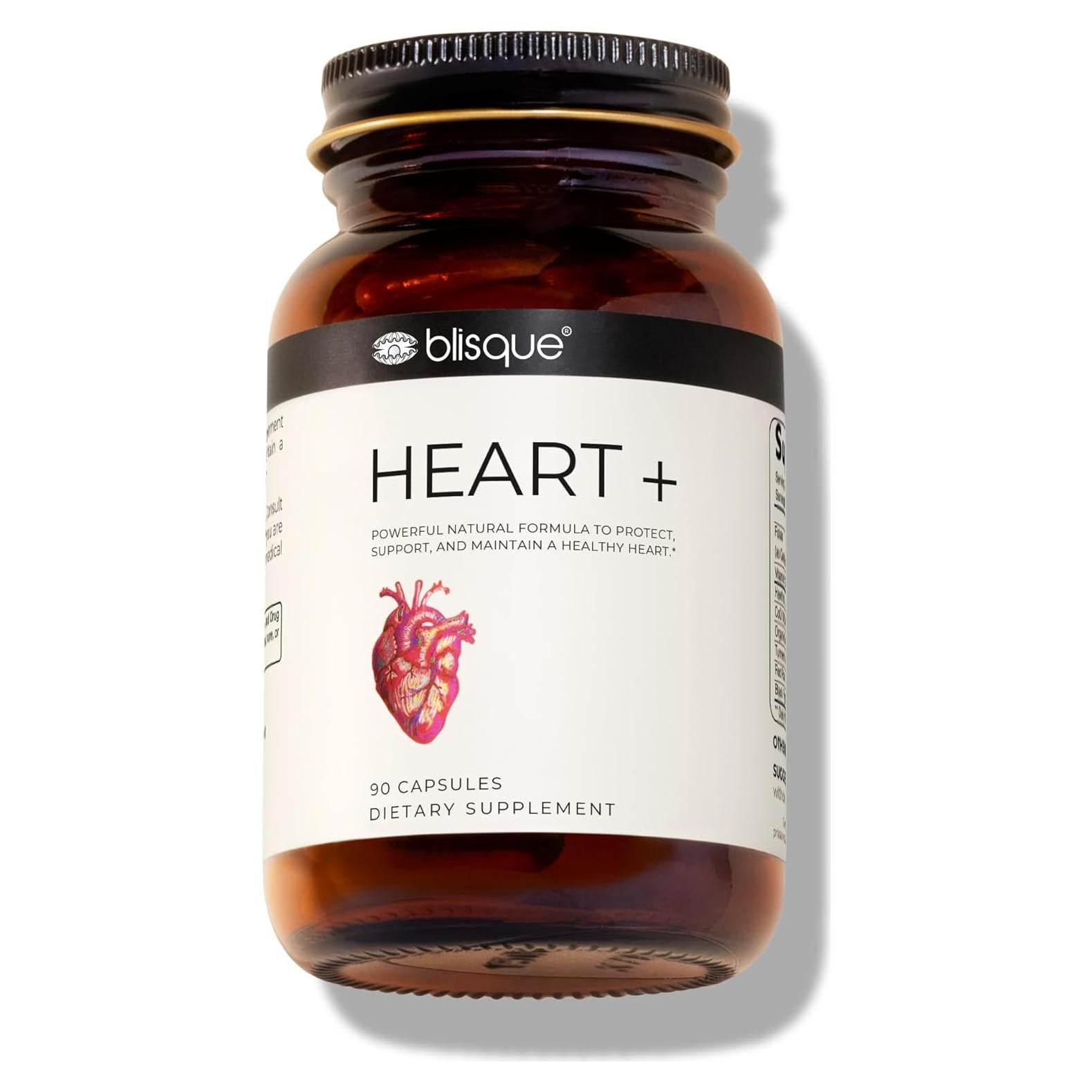 Suplemento Natural Blisque HEART + 90 Cápsulas CoQ10 Circulación