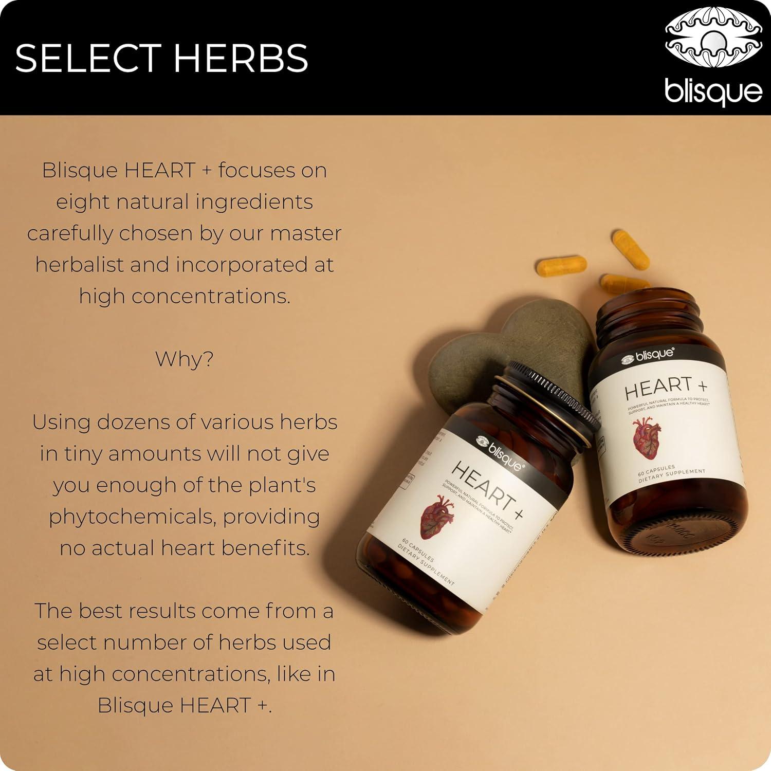 Suplemento Natural Blisque HEART + 90 Cápsulas CoQ10 Circulación